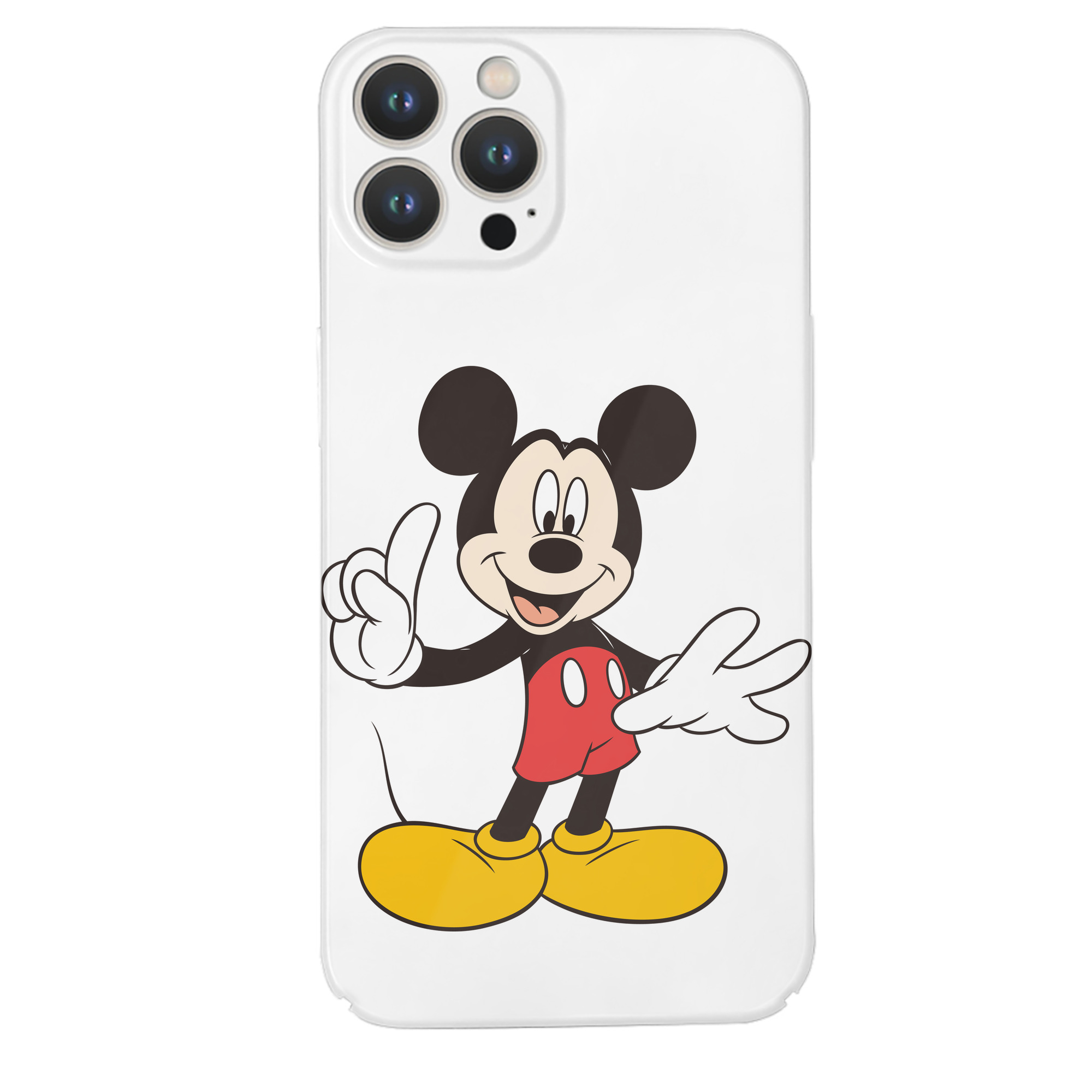 （画像用） ミッキーマウス Mickey Mouse 【iPhone 14シリーズ対応】ハードケース